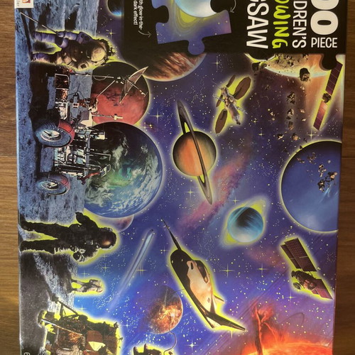 Puzzle 100 pieces used