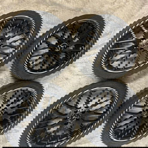 Ζάντες AMG 19" με λάστιχα σαν καινούργιες για Mercedes-Benz