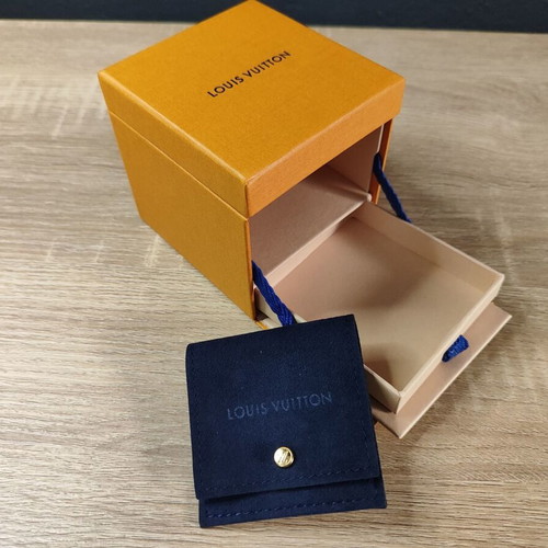 Louis Vuitton jewelry box with blue inner case used