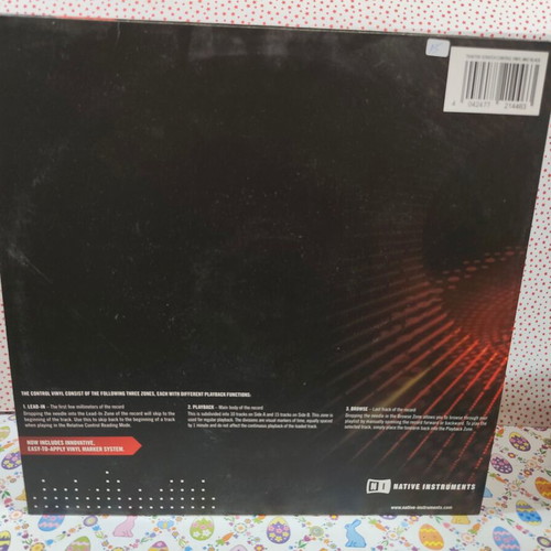 Traktor Scratch Control Vinyl MK2 Black like new