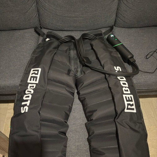 Reboots Go Lite Pressotherapy Pants like new, size L, 16 pressure levels