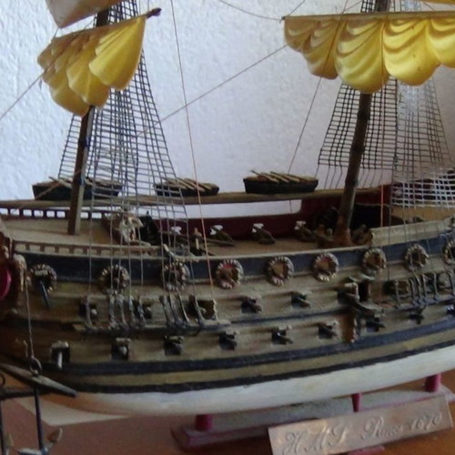 Prince sailing ship model used, assembly kit