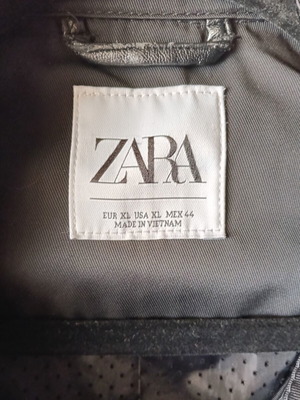 Zara Bikers Style Jacket XL like new, black