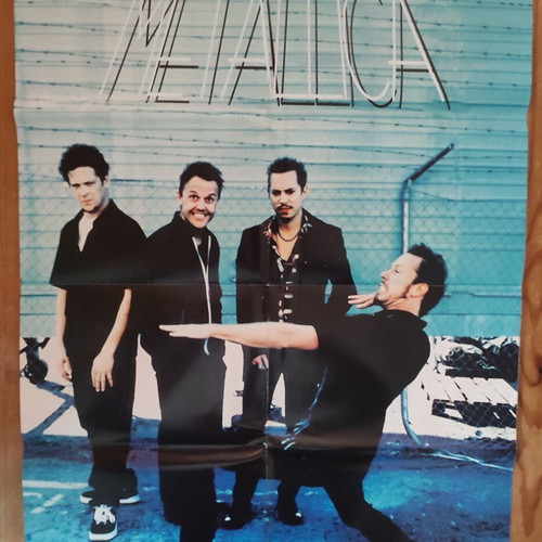 Rock band posters '90s like new, pack