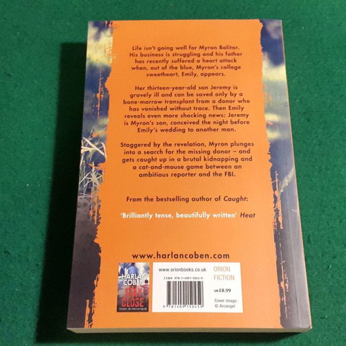 Harlan Coben Darkest Fear paperback, brand new