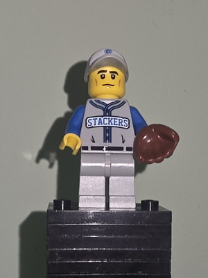 Lego CMF Series 10 Baseball Fielder minifigure used