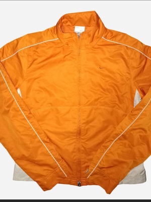 Nike Retro women's jacket used, orange with beige details