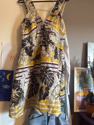 H&M Mini Dress Size 42 New Multicolor