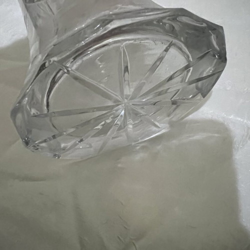 Crystal vintage vase 24% unused like new