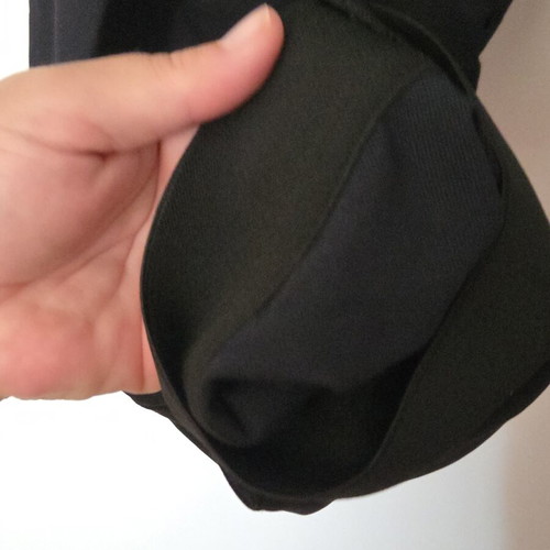 AM Road Fox cycling pants, black and grey stretch fabric