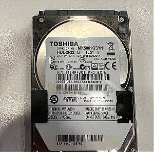 Toshiba MK5061GSYN internal hard drive 2.5" 500 GB Serial ATA II