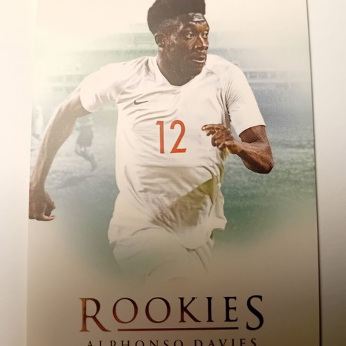 Futera Unique Rookies Alphonso Davies sticker card new