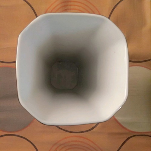 Limoges porcelain vases used, set of 2 pieces
