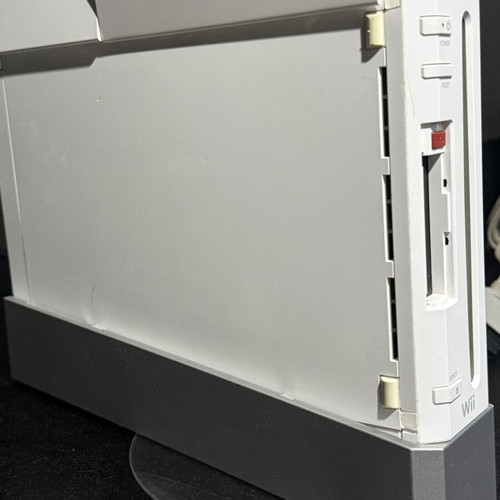 Nintendo Wii console used, boxed with black controller