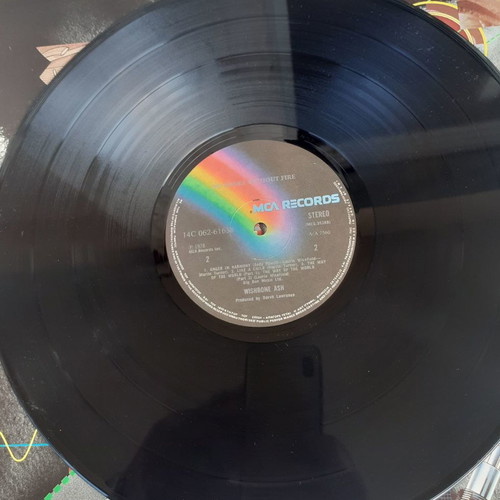 Wishbone Ash No Smoke Without Fire LP used, rock vinyl