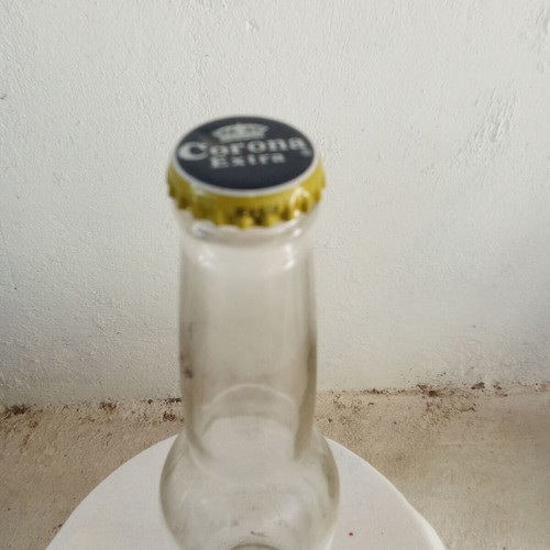 Corona rare collectible beer bottle Mexico 2000s