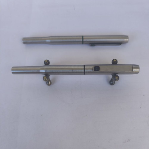 Parker 25 set rollerball made in England, used, stainless steel