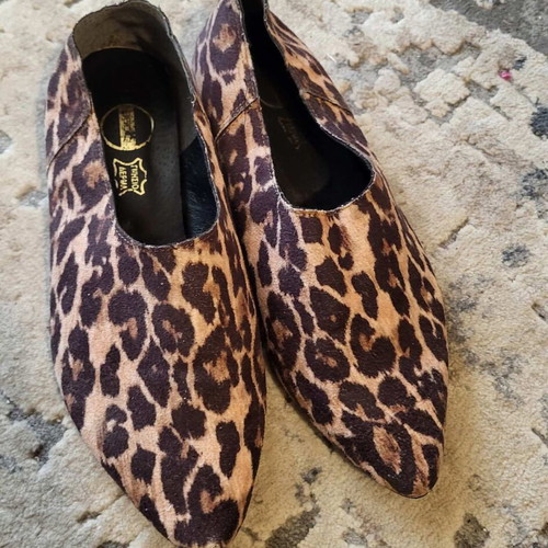 Sedici leather ballerinas like new, size 40, beige brown