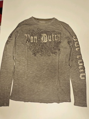 Von Dutch men's blouse used, gray, size M