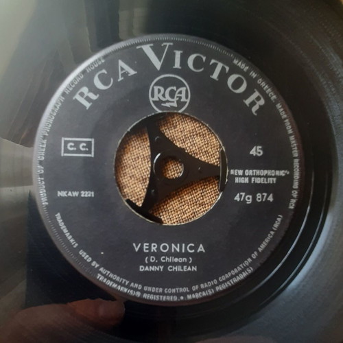 Danny Chilean Veronica / Norma 7" single used, pop