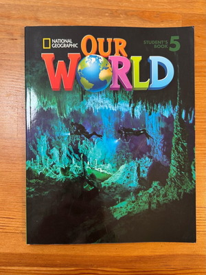 Our World Student's Book 5 με CD National Geographic καινούργιο, βρετανικά αγγλικά