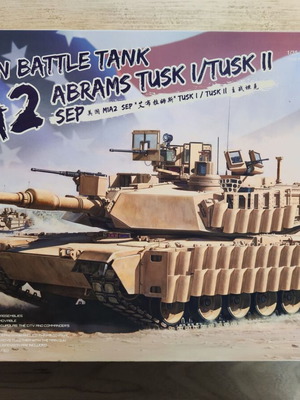 Κιτ μοντελισμού Meng M1A2 Abrams tusk I/tusk II 1/35 καινούριο