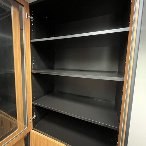Office bookcase with sound system and radio new