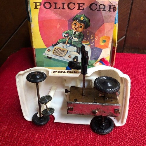 Elvip Police Car wind-up toy used