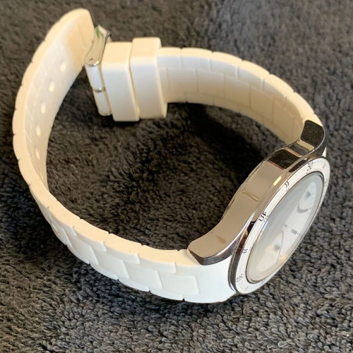 Jacques Lemans Rome Sports watch like new, white
