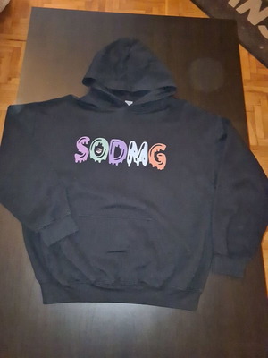 SODMG hoodie large like new, black