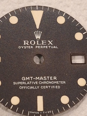 Rolex GMT 1675 dial singer like new