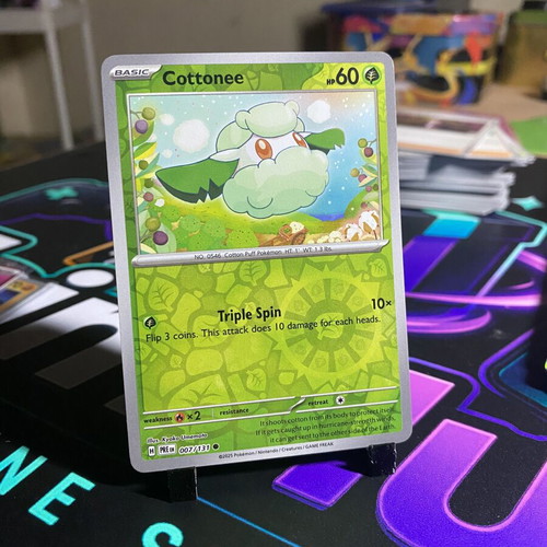 Pokemon TCG card Cottonee like new