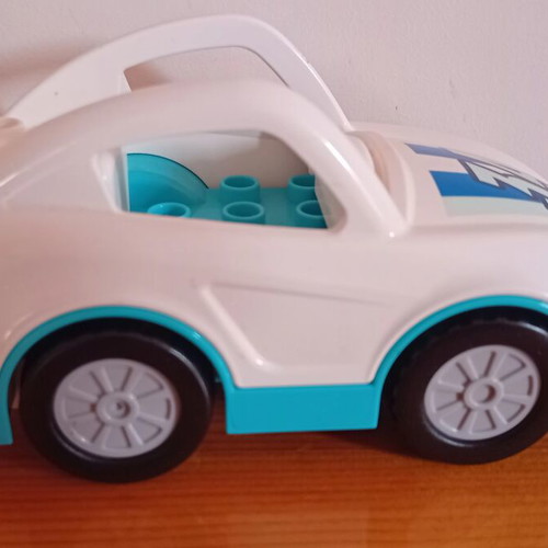 LEGO Duplo Push-and-Go Race Car Number 34 like new