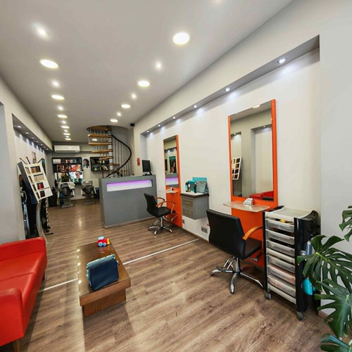 Hair Salon Fully Equipped and Operational in Prime Volos Location
