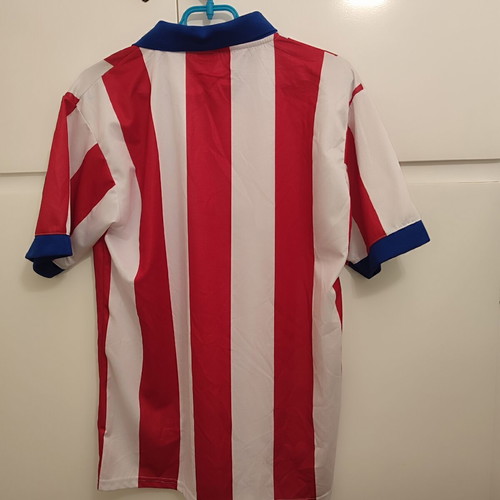 Atletico Madrid football jersey with Azerbaijan Land of Fire sponsor, official replica