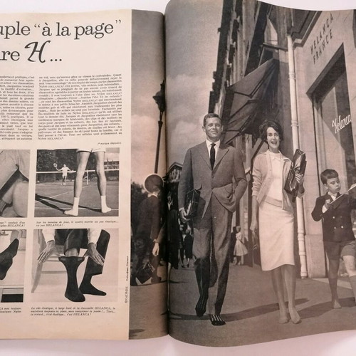 Elle magazine 1959 used, French, collectible