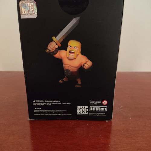 Gold Barbarian figure Clash Royale new, sealed