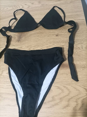 Bikini set black new, size S/M