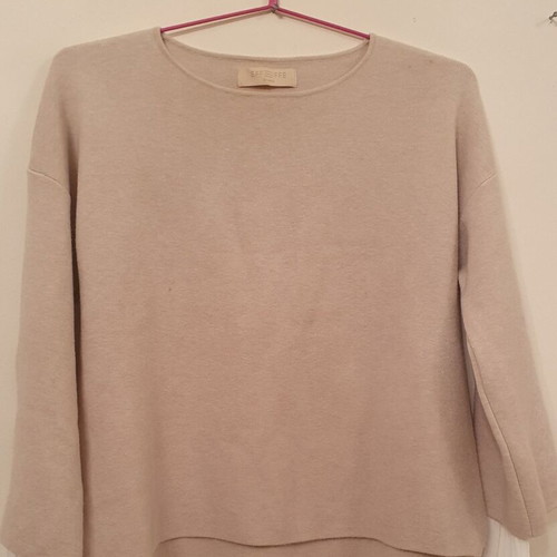 Blouse used beige, size L / 40 / 12