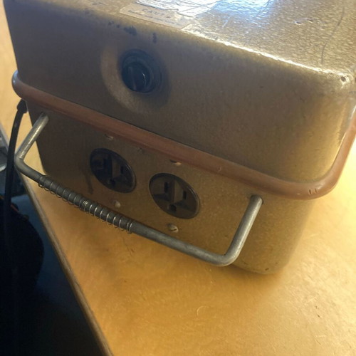 Rowac VT1600 Vintage Transformer 220V to 110V 1600W used