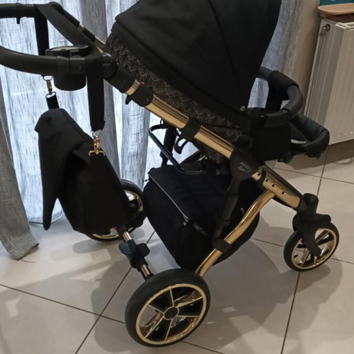 Baby Merc Faster 3 in 1 Limited Edition Black with Gold frame like new
