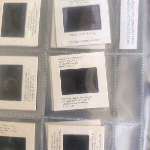 Kodak Slide Collection 120+ Archaeological Sites and Museums of Greece with Album