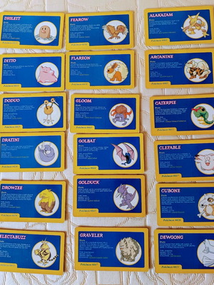 Pokemon 66 collectible cards like new, pack