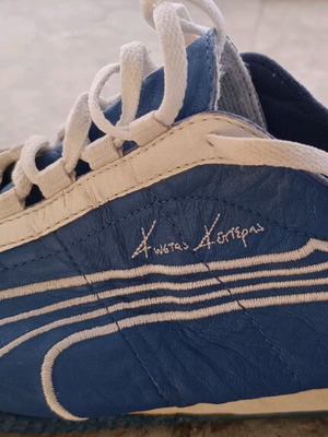 Collectible Puma shoes Kostas Kenteris used, size 41