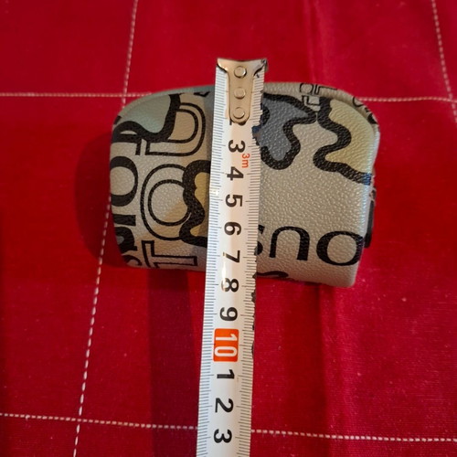 Wallet like new, beige and black