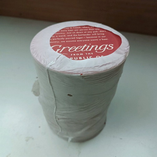 Budvar paper coasters new