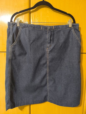 Taf denim skirt like new, blue, size 42
