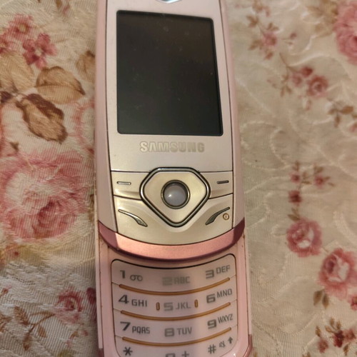Samsung GT-S3550 pink used phone without battery