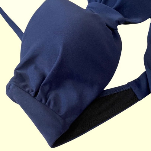Angel Mare strapless swimsuit blue new, sizes 70B, 70C, 70D