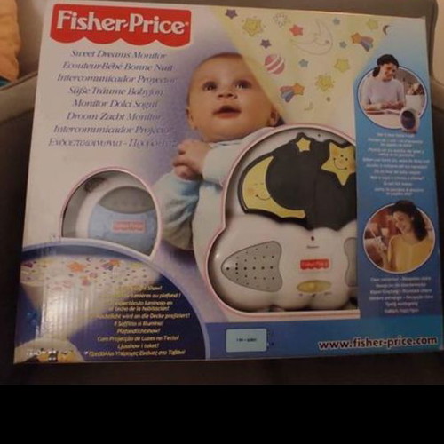 Fisher Price intercom with color projector used